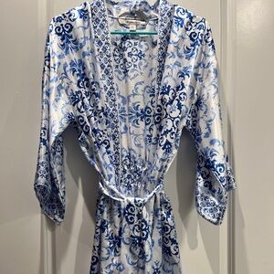 Like new Faux Silk Romper